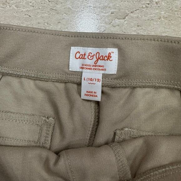 Cat & Jack Girls Khaki Pants 10/12 - Picture 6 of 7